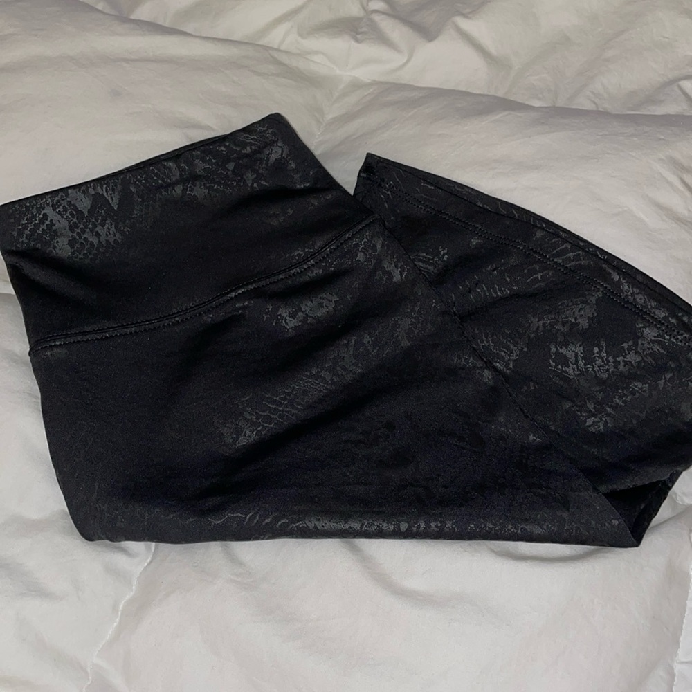 Animal Print Bike Shorts